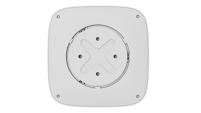 Ajax Systems FireProtect 2 RB (Hitte/Rook) vervangbare batterijen, Wit DEMO