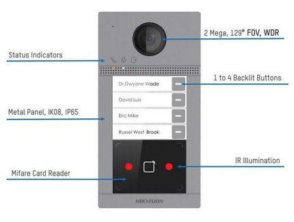 AlarmsysteemExpert.nl DS-KV8213-WME1 OPBOUW 2 Knops Full HD PoE