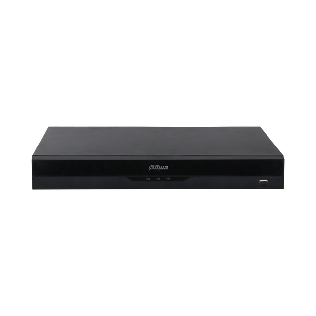 Dahua NVR4216-16P-EI, 16x PoE, Zonder Opslag, Geschikt voor 16 IP camera's
