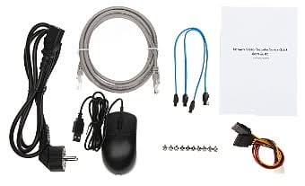 Dahua Set 3x Turret 8MP + Recorder & Bekabeling