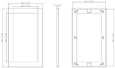 Dahua VTM125 Front voor 2 modules