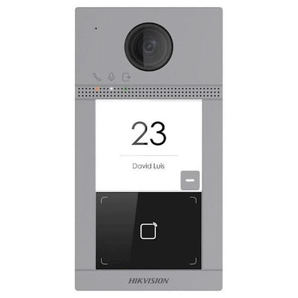 Hikvision DS-KV8113-WME1 Inbouw 1 beldrukker IR verlichting PoE 12v