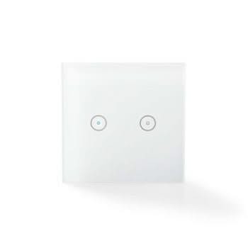 Nedis Wi-Fi smart lichtschakelaar | Dubbel