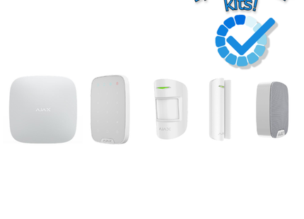 Ajax Systems Kit de sistema de alarma 1 inalámbrico de Ajax Systems (blanco)