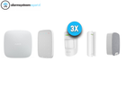 Ajax Systems Kit de sistema de alarma inalámbrico Ajax Systems 3 (blanco)