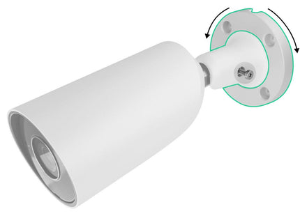 Ajax Systems Ajax Systems BulletCam 5MP White IP Security Camera