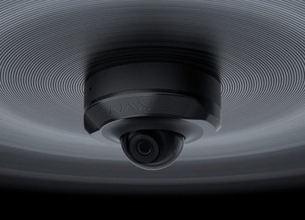 Ajax Systems Telecamera di sicurezza IP Ajax Systems DomeCam Black Mini 8MP