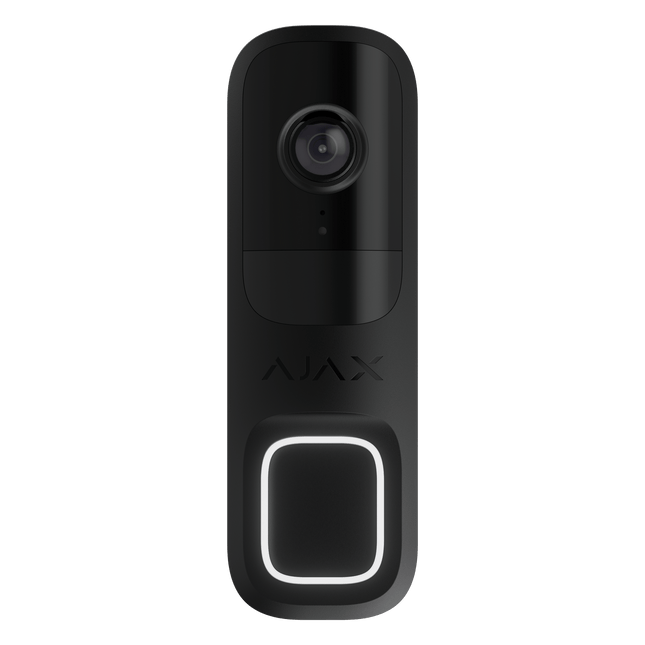Ajax Systems Ajax Systems DoorBell, 4 MP Camera met ingebouwde AI en PIR Sensor DEMO grafietgrijs