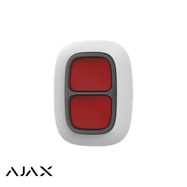 Ajax Systems Botão duplo de pânico Ajax Systems (branco)