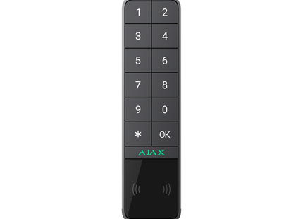 Ajax Systems Ajax Systems KeyPad Outdoor Jeweler sem fio com leitor de cartão DESFire e BLE