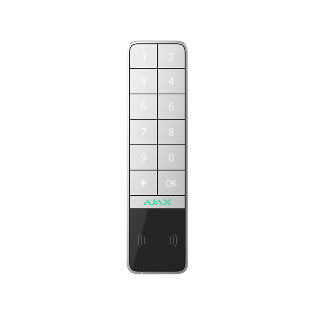 Ajax Systems Ajax Systems KeyPad Outdoor Jeweler inalámbrico con lector de tarjetas DESFire y BLE