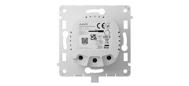 Ajax Systems Ajax Systems LightCore Jeweller, interruptor dimmer inteligente sem fio