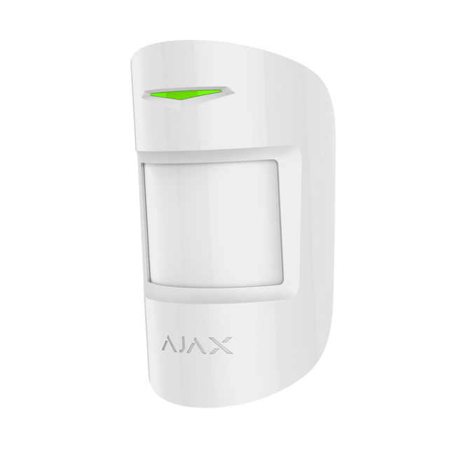 Ajax Systems Ajax Systems MotionProtect Détecteur de mouvement sans fil pour l'intérieur, respectueux des animaux domestiques
