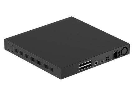 Ajax Systems Enregistreur NVR H2D8PAC Ajax Systems, 16 canaux, 8 ports PoE, HDMI 4K, noir