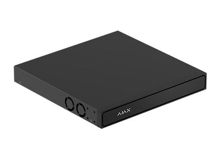 Ajax Systems Ajax Systems NVR H2DAC Recorder 16 Kanalen, 4K HDMI Zonder PoE, Zwart