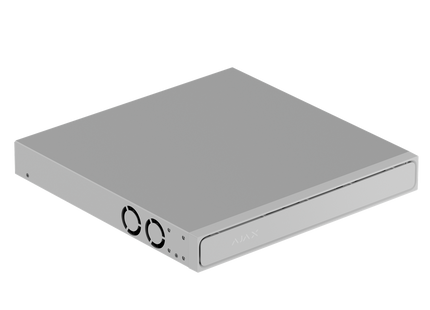Ajax Systems Registratore NVR H2DAC Ajax Systems a 16 canali, HDMI 4K senza PoE, bianco