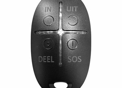 Ajax Systems Ajax Systems SpaceControl Wireless remote control with Dutch laser engraving text Black