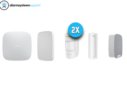 Ajax Systems Alarmsysteem Kit 2 Draadloos (Wit)