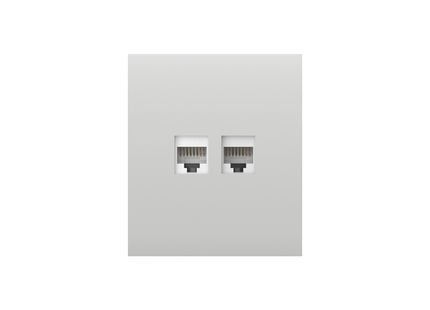 Ajax Systems CenterCover LAN (Horizontaal) Plate, Afdekking (LAN Netwerk Uitgang)