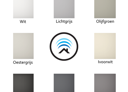 Ajax Systems CenterCover Plate, Afdekking (blindplaat) voor montagedoos