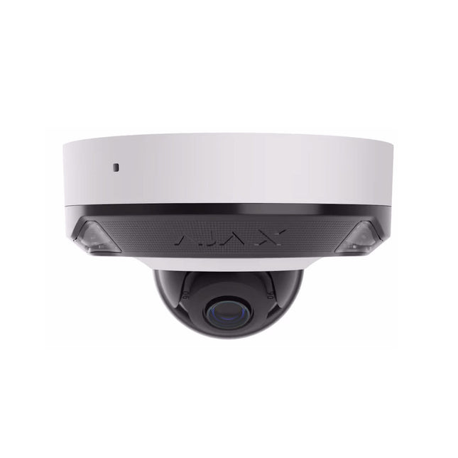 Ajax Systems DomeCam Mini HL Wit 8MP 4K Hybride Verlichting IP Camera