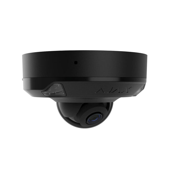 Ajax Systems DomeCam Mini HL Zwart 8MP 4K Hybride Verlichting IP Camera