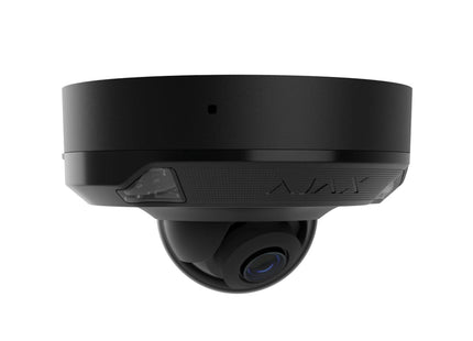 Ajax Systems DomeCam Mini HL Zwart 8MP 4K Hybride Verlichting IP Camera