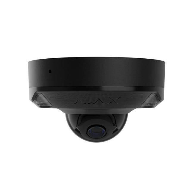 Ajax Systems DomeCam Mini HL Zwart 8MP 4K Hybride Verlichting IP Camera