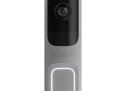 Ajax Systems DoorBell Lichtgrijs, 4 MP Camera met ingebouwde AI en PIR Sensor DEMO MODEL