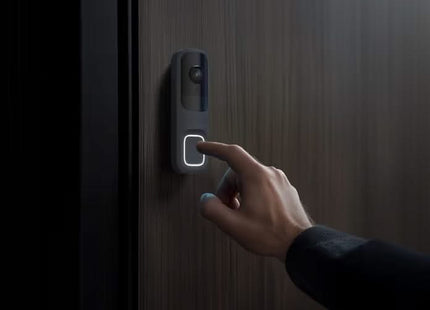 Ajax Systems DoorBell Lichtgrijs, 4 MP Camera met ingebouwde AI en PIR Sensor DEMO MODEL