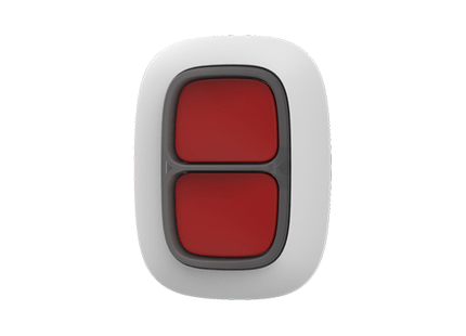 Ajax Systems Dubbele Paniekknop (Wit)