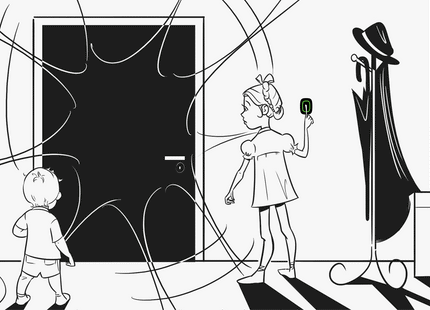 Ajax Systems Dubbele Paniekknop (Wit)