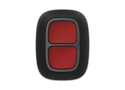 Ajax Systems Dubbele Paniekknop (Zwart)