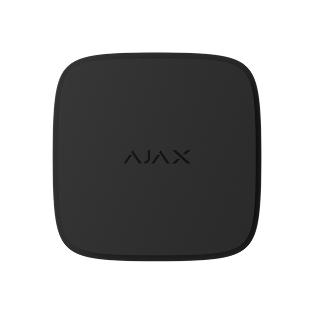 Ajax Systems FireProtect 2 RB (Hitte/Rook) vervangbare batterijen, Zwart