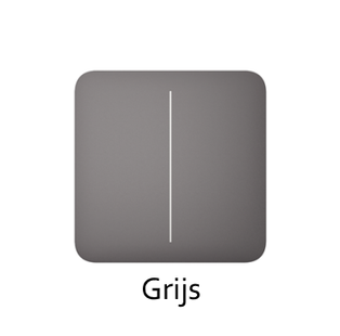 Ajax Systems Light Switch Solo Button (2-gang)