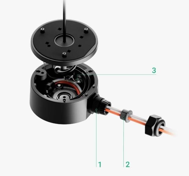 Ajax Systems Montagebox zwart voor Ajax camera's