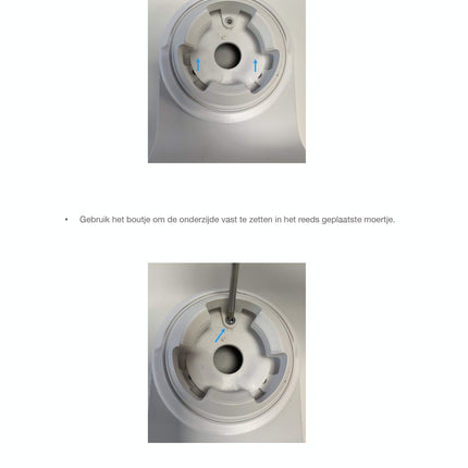 Ajax Systems Muurbeugel adapter Wit voor TurretCam