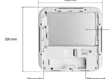 Ajax Systems NVR recorder 16 Kanalen Zwart