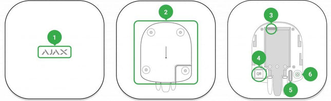 Ajax Systems ReX Signaalversterker DEMO