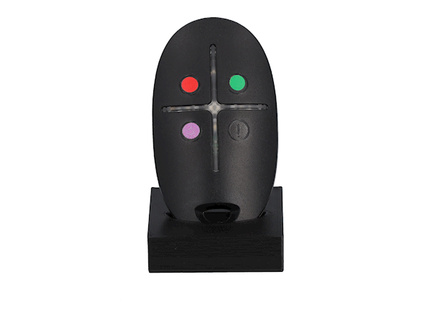 Ajax Systems SpaceControl Zwart Draadloze afstandsbediening met gekleurde knoppen