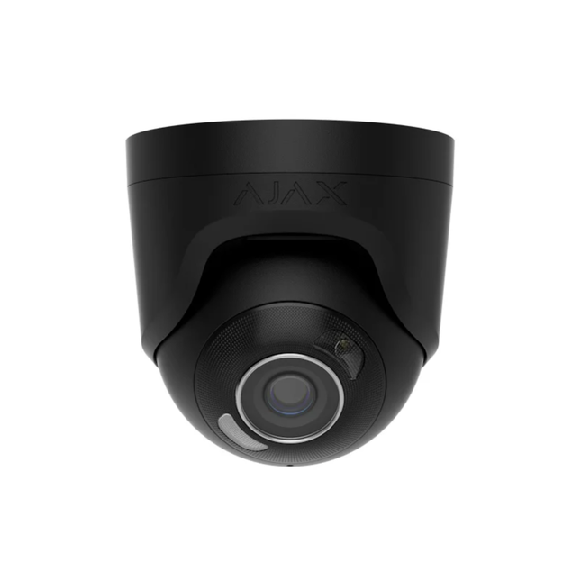 Ajax Systems TurretCam HL Zwart 5Mp Hybride Verlichting IP Camera
