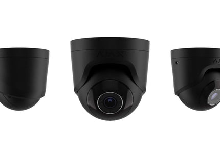 Ajax Systems TurretCam Zwart 5MP IP-beveiligingscamera