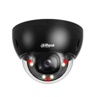 Alarma Total Alarma Total IPC-HDBW2449E-S-IL Negro, cúpula de 4 MP y 2,8 mm, Smart Dual Light, WizSense