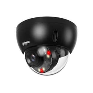 Alarma Total Alarma Total IPC-HDBW2449E-S-IL Negro, cúpula de 4 MP y 2,8 mm, Smart Dual Light, WizSense