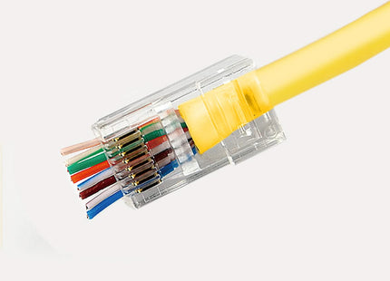 Alarma Total Alarma Total T-WC-05 Alicates de crimpado modulares universales, RJ45 / RJ12 / RJ11 para conectores pasantes