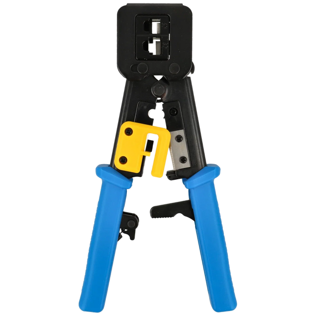 Alarma Total Alarma Total T-WC-05 Ferramenta de crimpagem modular universal, RJ45 / RJ12 / RJ11 para conectores push-through