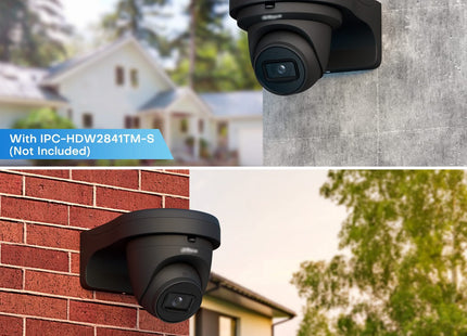 alarmsysteemexpert Camerasteun Zwart voor Hikvision en Dahua camera's