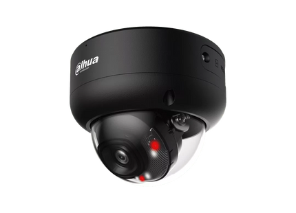 Alarma Total HDBW3449E-AS-IL, caméra dôme 4 MP, 2,8 mm, IA WizSense, Smart Dual Light, noire
