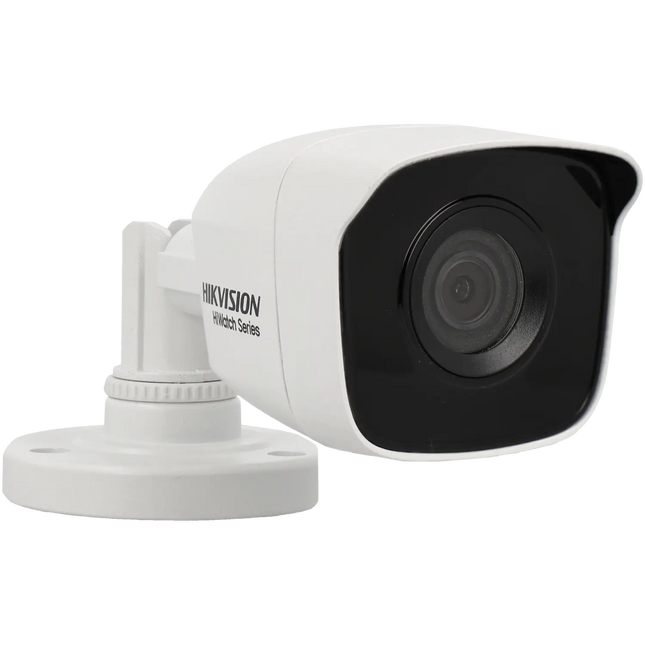 Alarma Total Hikvision HWT-B150-M, 5MP, Mini Bullet Camera, 2.8mm, IR, 4 in 1 video output coax