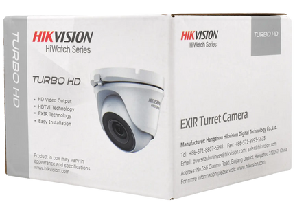 alarmsysteemexpert HWT-T150-M, 5MP, Mini Turretcamera, 2.8mm, IR, 4 in 1 video output coax